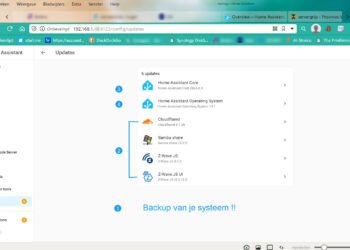 Home Assistant beste volgorde visueel
