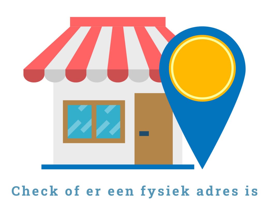 Shoppen Vectorafbeelding met locator voor webshop