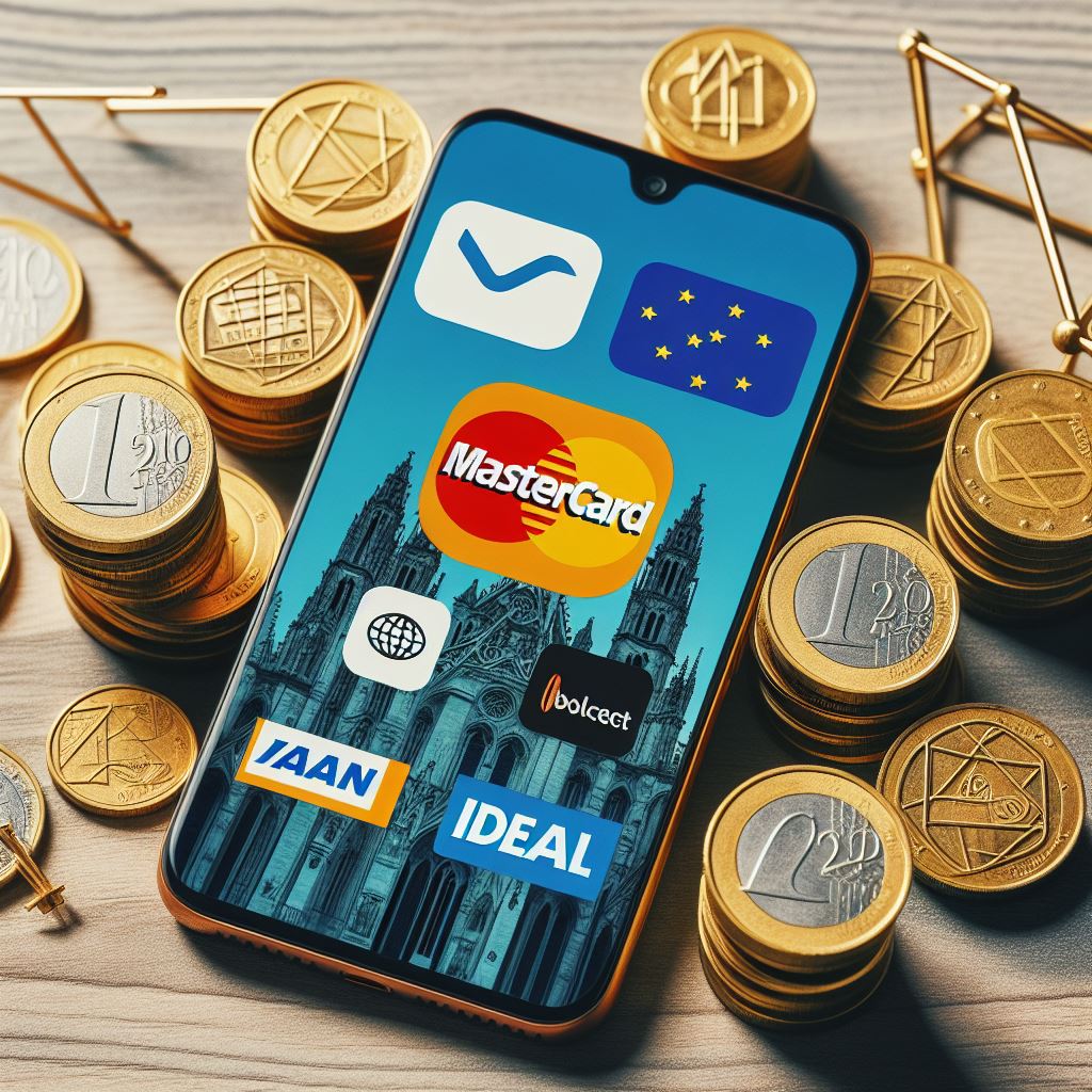 Montagebeeld met Visa Mastercard, Molly Adyen enz